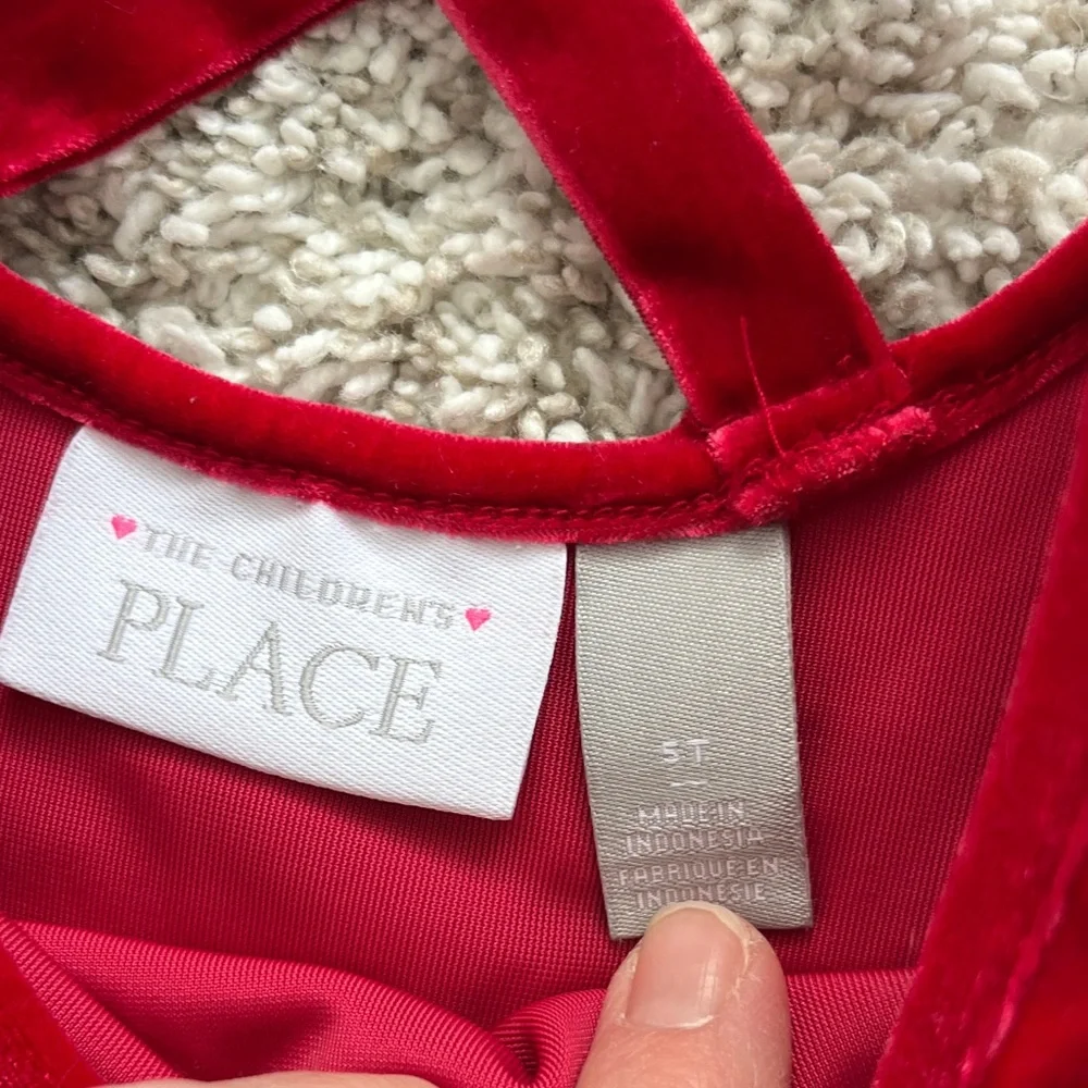 Cat & Jack and The Children’s Place Red and Black Kids Dresses - Picture 5 of 6